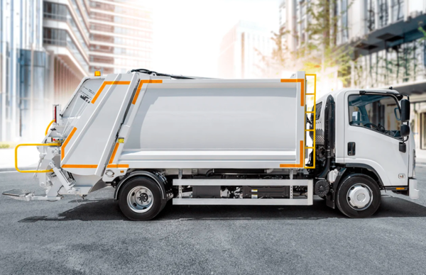 Compactador de residuos 7 m3